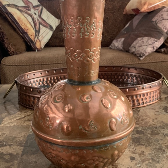 Vintage all Copper water carafe - Picture 1 of 5